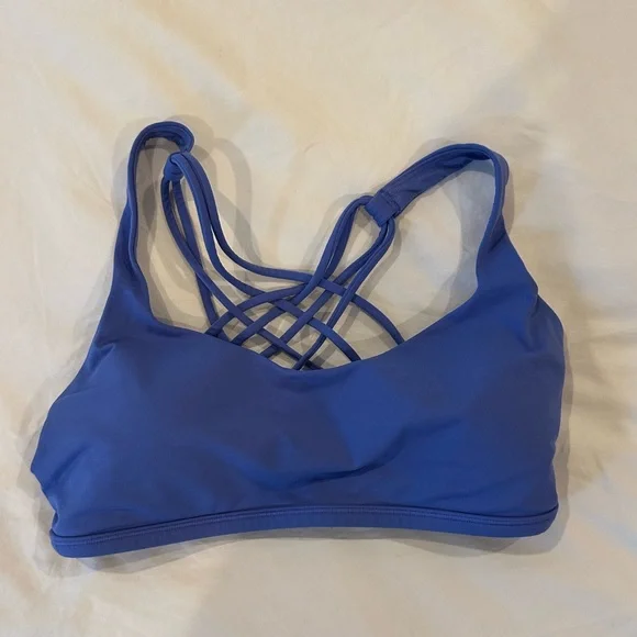 Lululemon Energy Bra Moroccan Blue - Picture 4 of 6